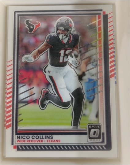 2025 Donruss Optic #143 Nico Collins — front