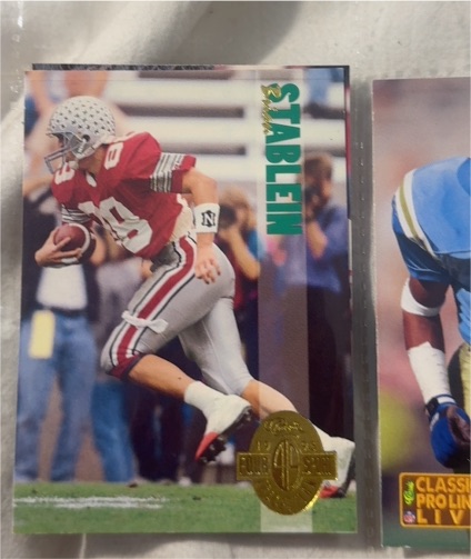 1993 Classic Four Sport #139 Brian Stablein — front