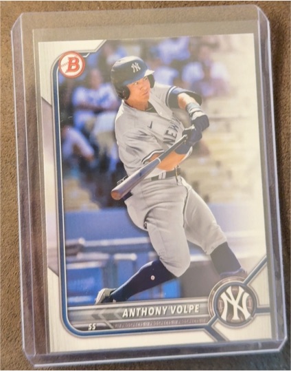 2022 Bowman Draft #BD-68 Anthony Volpe — front