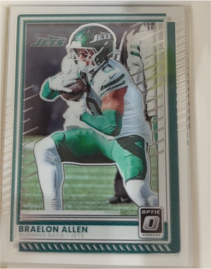 2025 Panini Donruss Optic #175 Braelon Allen — front