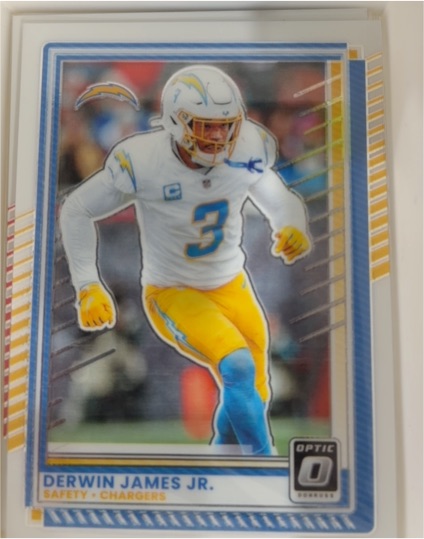 2025 Panini Donruss Optic #98 Derwin James Jr. — front