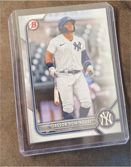 2022 Bowman Draft #BD-75 Jasson Dominguez — front