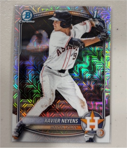 2025 Bowman Draft Chrome #BDC-2 Xavier Neyens — front