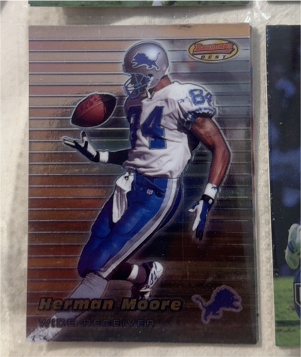 1999 Bowman's Best #81 Herman Moore — front