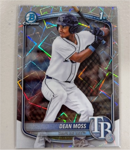 2025 Bowman Draft Chrome #BDC-114 Dean Moss — front