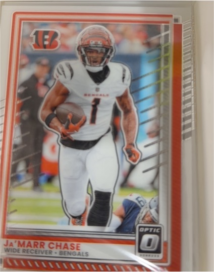 2025 Donruss Optic #2 Ja'Marr Chase — front
