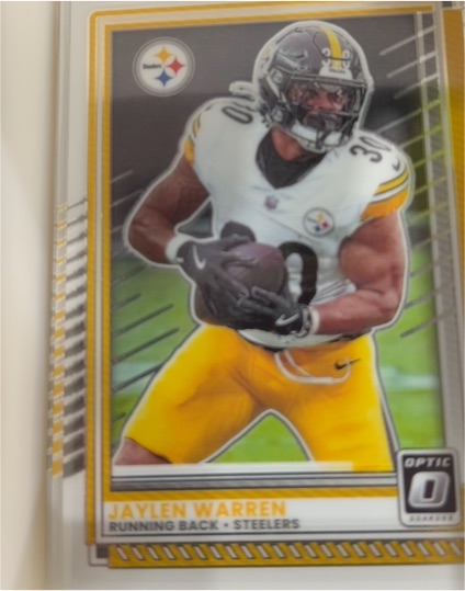 2025 Panini Donruss Optic #140 Jaylen Warren — front