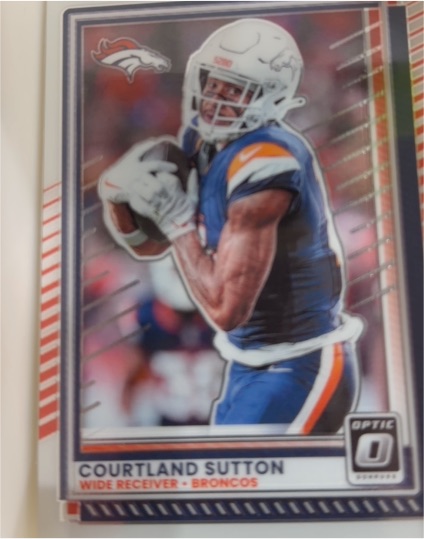 2025 Panini Donruss Optic #200 Courtland Sutton — front