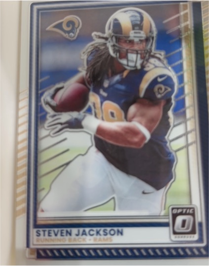 2025 Donruss Optic #142 Steven Jackson — front