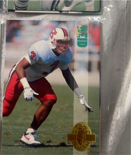 1993 Classic Four Sport #160 Mike Reid — front
