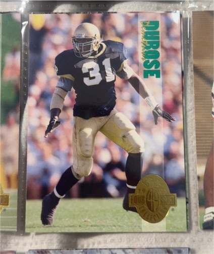 1993 Classic Four Sport #164 Demetrius DuBose — front