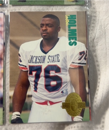 1993 Classic Four Sport #106 Lester Holmes — front