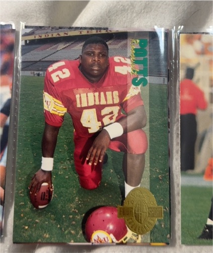1993 Classic Four Sport #122 Roosevelt Potts — front