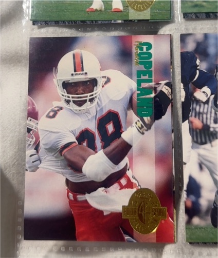 1993 Classic Four Sport #130 Horace Copeland — front