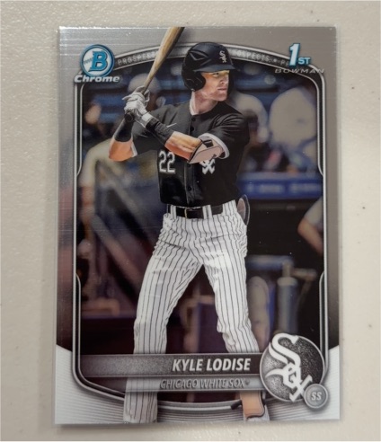 2025 Bowman Draft Chrome #BDC-144 Kyle Lodise — front