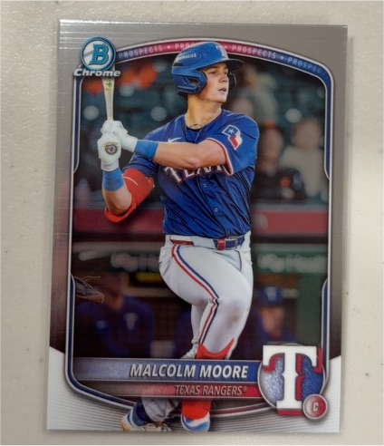 2025 Bowman Draft Chrome #BDC-191 Malcolm Moore — front