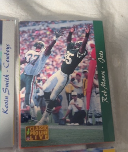 1993 Classic Pro Line Live #201 Rob Moore — front