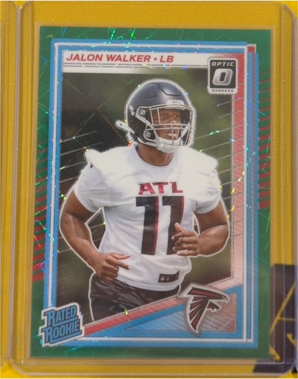 2025 Panini Donruss Optic #344 Jalon Walker — front
