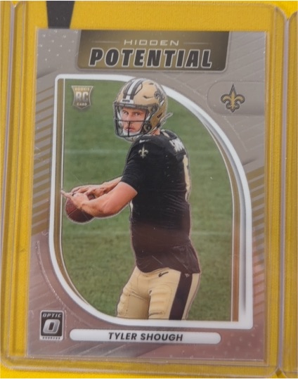 2025 Panini Donruss Optic #12 Tyler Shough Hidden Potential Rookie — front