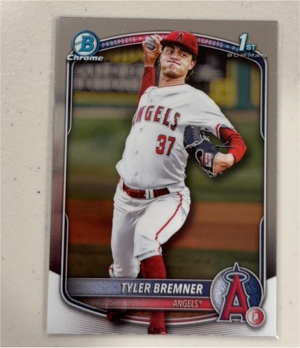 2025 Bowman Draft #BD-37 Tyler Bremner — front