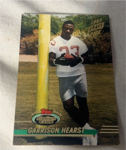 1993 Topps Stadium Club #82 Garrison Hearst — front