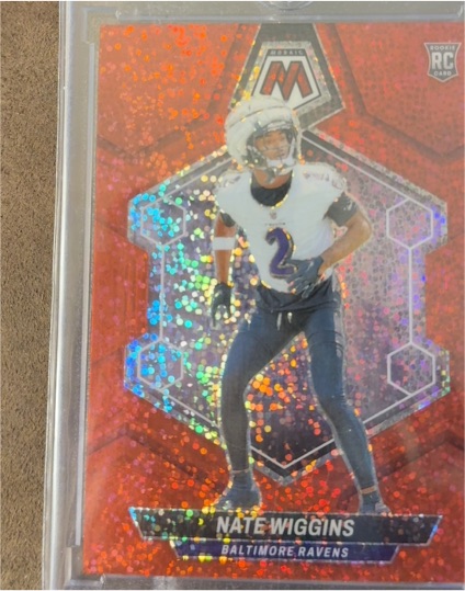2024 Panini Mosaic #330 Nate Wiggins — front