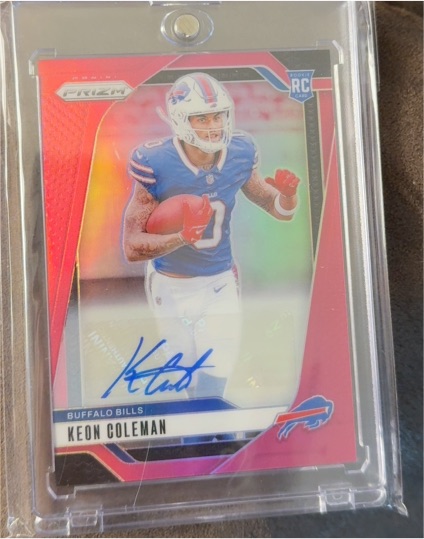 2024 Panini Prizm #362 Keon Coleman — front