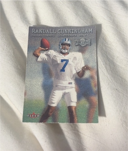 2000 Fleer Metal #33 Randall Cunningham — front