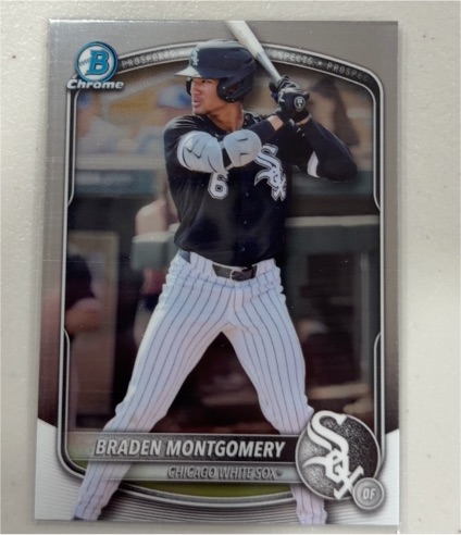 2025 Bowman Draft Chrome #BDC-18 Braden Montgomery — front