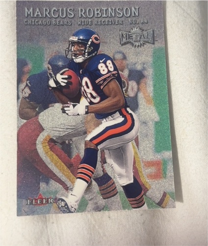 2000 Fleer Metal #60 Marcus Robinson — front