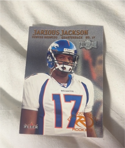 2000 Fleer Metal #205 Jarious Jackson — front