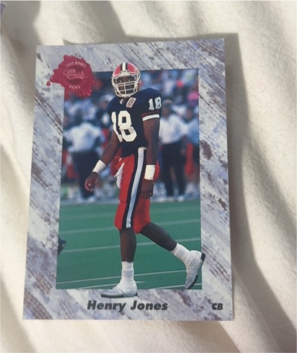 1991 Classic Four Sport #123 Henry Jones — front