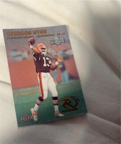 2000 Fleer Metal #239 Spergon Wynn — front