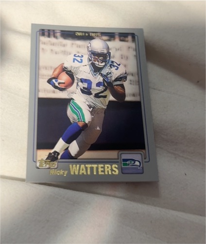 2001 Topps #29 Ricky Watters — front