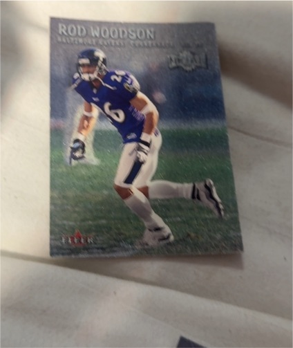 2000 Fleer Metal #196 Rod Woodson — front