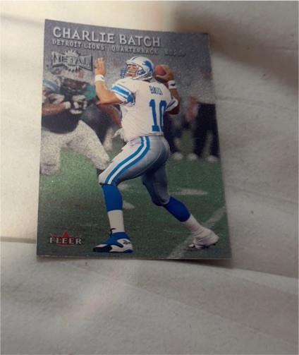 2000 Fleer Metal #137 Charlie Batch — front