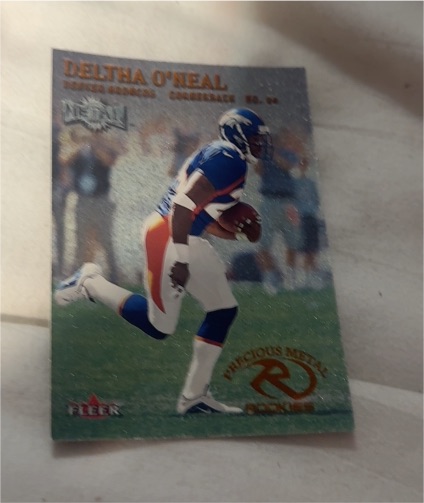 2000 Fleer Metal #231 Deltha O'Neal — front