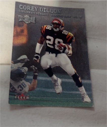 2000 Fleer Metal #99 Corey Dillon — front