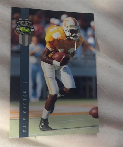 1992 Classic Four Sport #109 Dale Carter — front