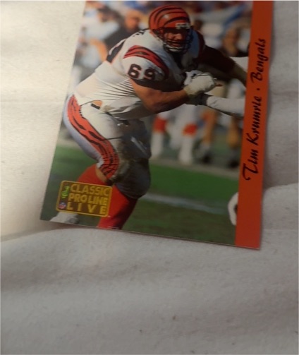 1993 Classic Pro Line Live #35 Tim Krumrie — front