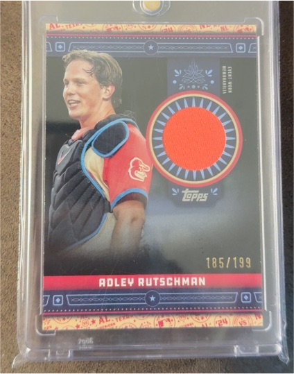 2024 Topps Update Series All-Star Stitches #ASR-AR Adley Rutschman — front