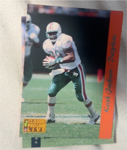 1993 Classic Pro Line Live #151 Keith Jackson — front