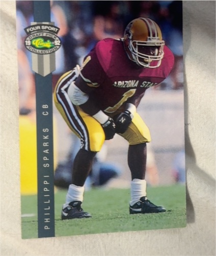 1992 Classic Four Sport Draft Pick Collection #90 Phillippi Sparks — front