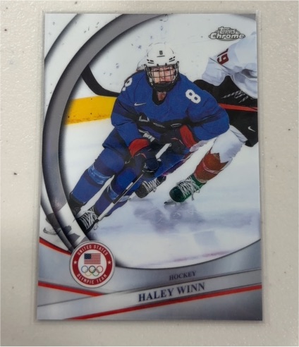 2026 Topps Chrome #189 Haley Winn — front