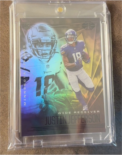 2020 Panini Illusions #22 Justin Jefferson — front