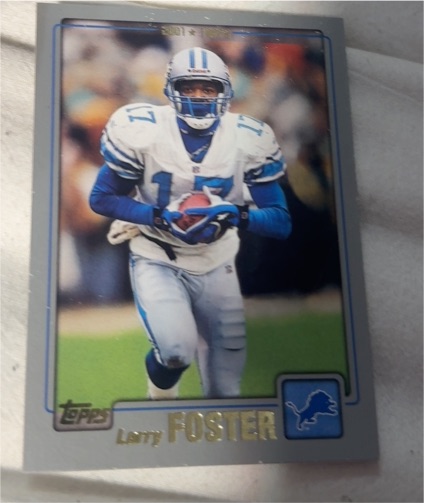 2001 Topps #69 Larry Foster — front