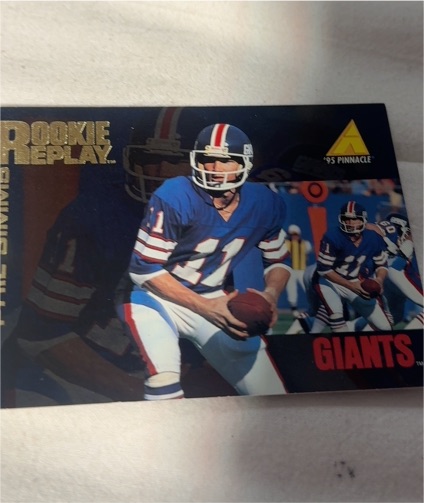 1995 Pinnacle Rookie Replay #242 Phil Simms — front