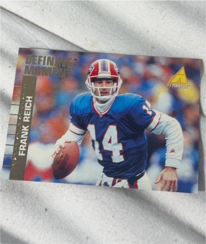 1995 Pinnacle Club Collection #261 Frank Reich — front