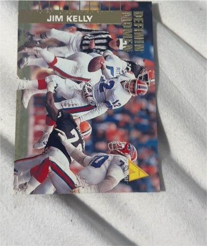 1995 Pinnacle Club Collection #135 Jim Kelly — front