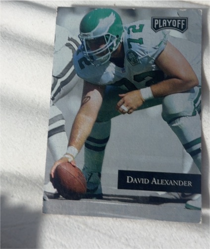 1992 Playoff #82 David Alexander — front